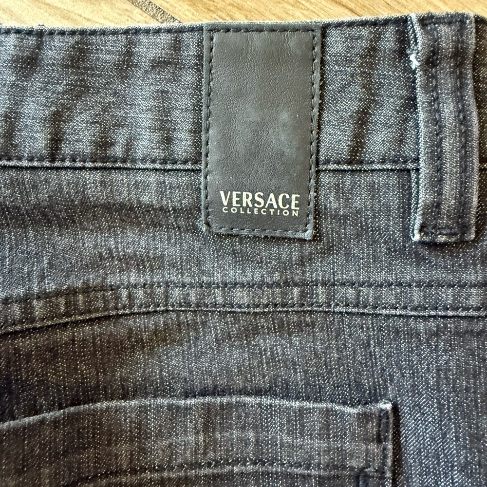 Versace Collection Dark Wash Denim Trousers – Size 36 (NWOT)